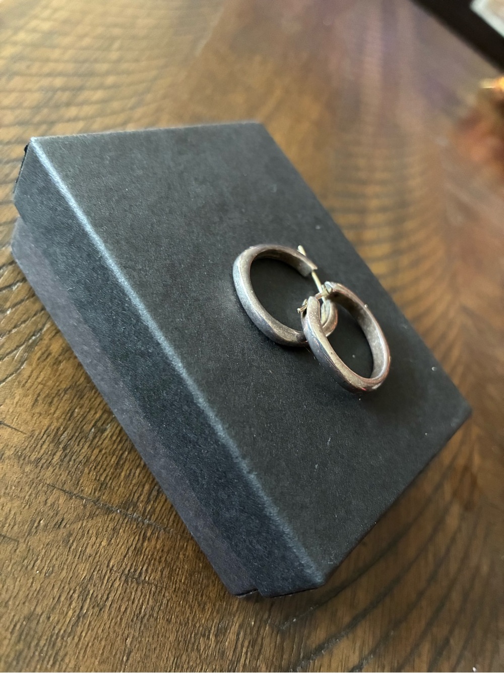 Tiffany and co Classic Hoop Earrings - Picture 2 of 3